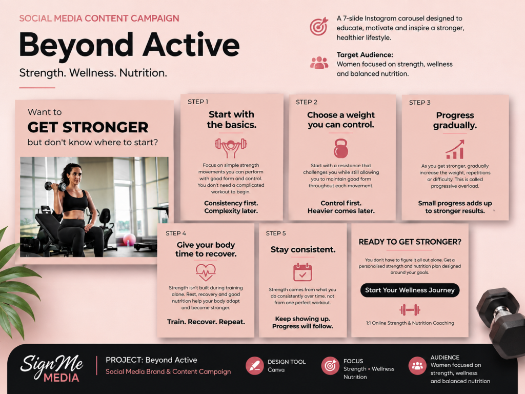 Beyond Active: Social Media Brand & Content Campaign